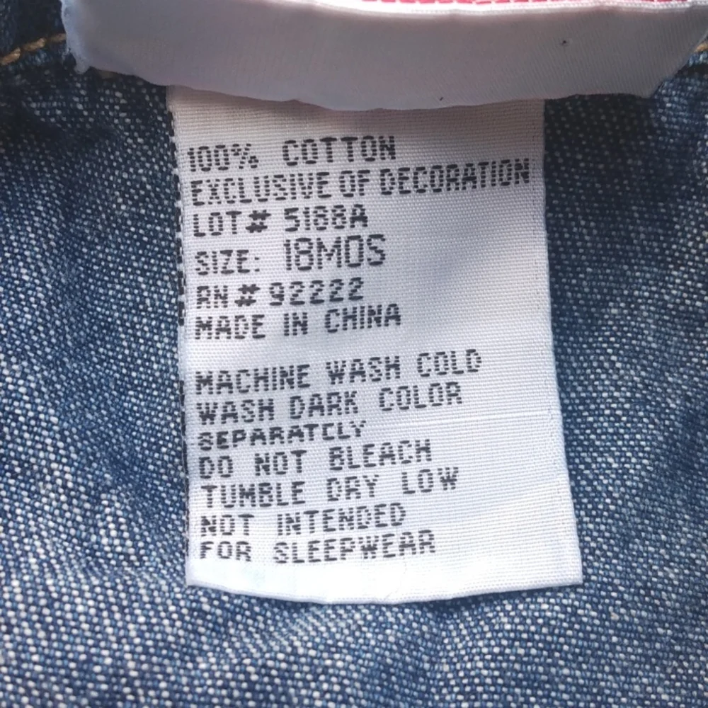 Denim Raggedy Ann Jacket - Picture 10 of 10